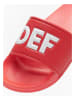 DEF Pantoffel in red