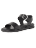 Tamaris Sandale in BLACK LEATHER