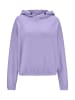 Hessnatur Softfleece Hoodie in hellviolett