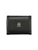 Tommy Hilfiger Schwarz Polyurethan Damen Geldbörse