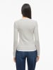 Vila Oberteil mit langen Ärmeln in Light Grey Melange