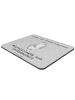 Mr. & Mrs. Panda Mouse Pad Mikrobiologin Leidenschaft mit Spruch in Grau Pastell