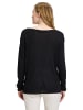 Betty Barclay Feinstrickpullover mit Strass in Schwarz