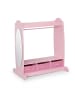 relaxdays Kinderkleiderständer in Rosa - (B)97,5 x (H)107 x (T)61 cm