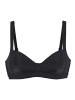 LASCANA Bandeau-Bikini-Top in schwarz