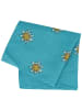 Tuch in blau