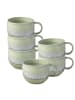 like. by Villeroy & Boch 6er Set Kaffeetassen Perlemor Alga in Grün 190 ml