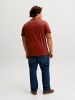 JACK & JONES PLUS T-shirt in Fired Brick