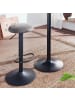 FineBuy Barstuhl in Grau / Stoff / 40x40x79
