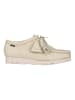 Clarks Schnürschuhe Wallabee GTX in 1255 White Leather