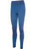 Hummel Leggings Hmlclea Damen in RIVIERA/INSIGNIA BLUE MELANGE