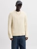 Jack & Jones Strickpullover in Feather Gray