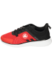 Jako Sneakers Low in fiery red/white