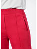 GOLDNER Kurzgröße:  Stoffhose Elegante 7/8-Schlupfhose SARA in rot