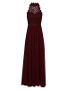 Marie Lund Abendkleid in bordeaux - 0003