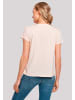 F4NT4STIC Ladies Box Tee Lover Babe  Valentinstag in pink