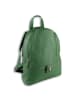 Toscanto Leder Cityrucksack Toscanto Tasche hellgrün ca. 32cm
