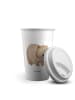 Mr. & Mrs. Panda To Go Becher Wombat ohne Spruch in Weiß