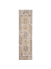 Beliani Kurzflor ALMUS in Beige/Braun - (W) 80 x (L) 300 cm