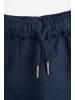 Coccodrillo Leinen-Shorts in dunkelblau