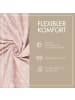 Räuberella Kinder-Spannbettlaken Rose Blüte in Rosa - 140 x 70 cm