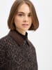 comma Wolljacke in schwarz braun - 0001