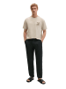 Marc O'Polo T-Shirt loose in Grey Silk