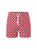 Gassa d’Amante Badeshorts & Polo-Shirt (2tlg. Set) Nora in Rot-Jeansblau