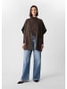 comma Indoor-Poncho in 8940_dunkelbraun