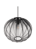 Beliani Pendelleuchten MARIETA in Schwarz - (W) 35 x (H) 82 x (L) 35 cm
