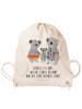 Mr. & Mrs. Panda Tasche Koala Familie mit Spruch in Creme