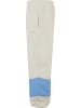 FUBU Track Pants in creme/light blue