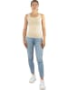 Janice Damen Shirt 3-er Set (Top, Kurzarmshirt und Langarmshirt) in Beige