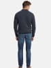 MCS Strickjacke Alfie in Navy Melange