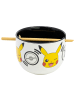 Pokémon Pokemon Keramik Ramen Bowl mit Stäbchen Set in Geschenkverpackung in Mehrfarbig