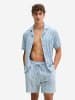 Marc O'Polo Pyjamashorts Terry Towel in niagara mist embossed stripe