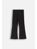 Coccodrillo Sweat-Leggings mit ausgestelltem Beinabschluss in schwarz