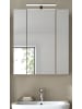 Inn.Furn Spiegelschrank Artisan Eiche, Badschrank 3-türig, 60 x 70 cm