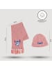 Disney Disney Stitch 2er Set Kinder Winter Accessoire Mütze Schal in Mehrfarbig