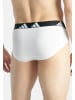adidas Boxershorts Brief Basic 6P in Greymix 3399