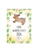 Mr. & Mrs. Panda A4 Wandkalender 2026 Hund Collection mit Spruch in Weiß