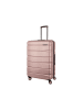 Franky 75er Spinner Dehnfalte ABS13 Hartschalenkoffer mit TSA-Schloss in shiny rose II