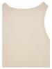 Urban Classics Urban Classics Damen Ladies Organic Stretch Asymmetric Body in whitesand