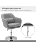 HOMCOM Sessel in Grau 60L x 60B x 91H cm