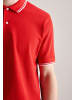 Seidensticker Polo-Shirt Gerader Schnitt (Normal-Fit) in Rot