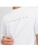 Jack and Jones T-Shirt JJESTAR JJ Tee SS in Weiß