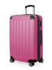 Hauptstadtkoffer Spree - Mittelgroßer Hartschalenkoffer Koffer Trolley Reisekoffer TSA, 65cm, 4 Rollen, 74 L in Pink