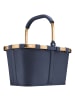 Reisenthel Carrybag - Einkaufskorb (cord dark matcha) in midnight gold