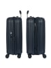 BRIC`s Taormina 4 Rollen Trolley S 57 cm mit Dehnfalte blue