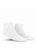 Kunert Sneakersocken Richard weich in White